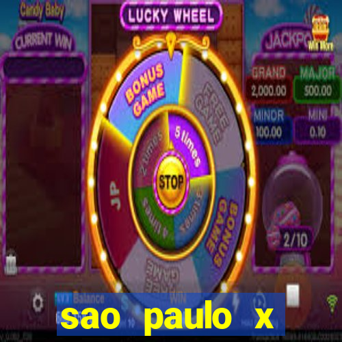sao paulo x palmeiras palpites
